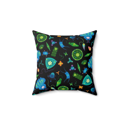 Phytoplankton Micro World Pillow