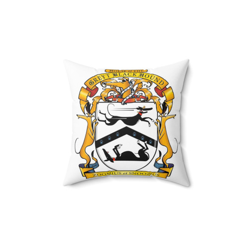 Greyhound Heraldry Decorative Throw Pillow