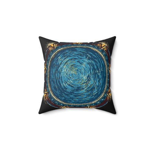 Starry Gate Sci-Fi Decorative Throw Pillow