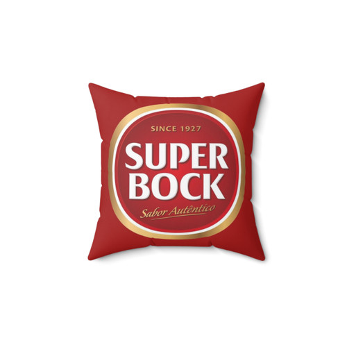 Super Bock Beer Pillow - Celebrate Portugal's Iconic Brew