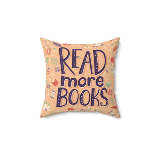 Read More Books Pillow for Bookworms