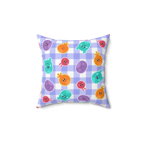 Bumble Nums Pattern 01 Decorative Throw Pillow