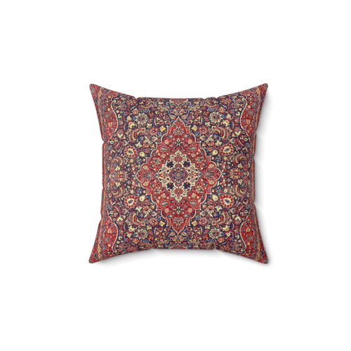 Northwest Persian Silk Carpet Print Pillow