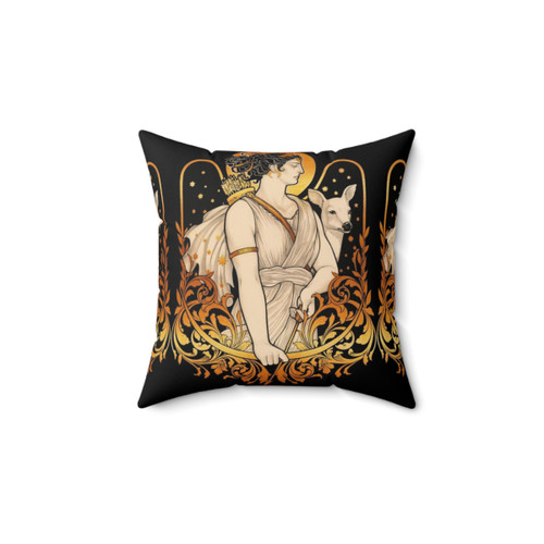 Artemis Goddess Pillow - Elegant Home Decor