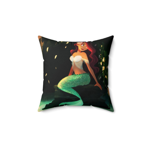 Mermaid Character Design Pillow