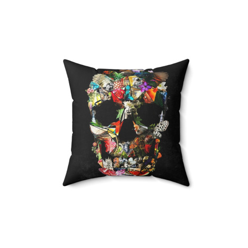 Fragile Skull 2 Decorative Pillow