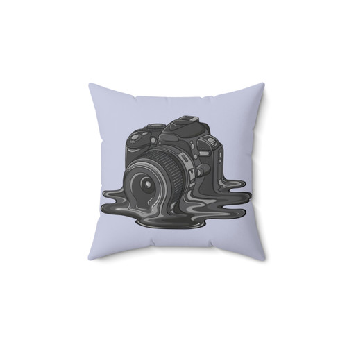 Retro Camera Melt Pillow