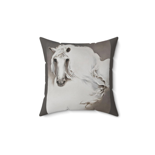 The Queen Pillow - Luxury Equestrian Pillow