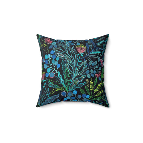 Australian Flora Throw Pillow