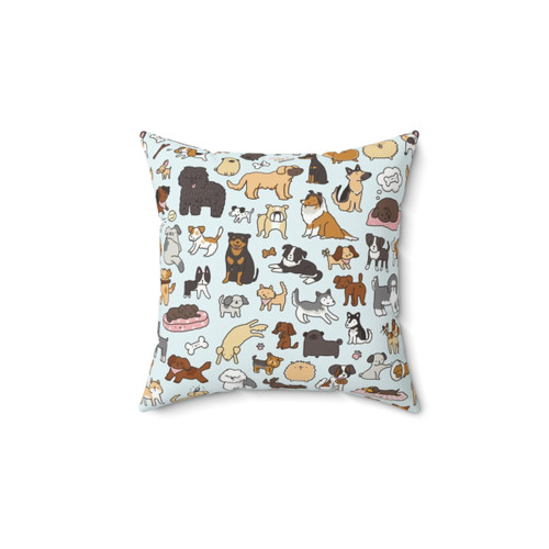 Adorable Doggy Doodle Pillow