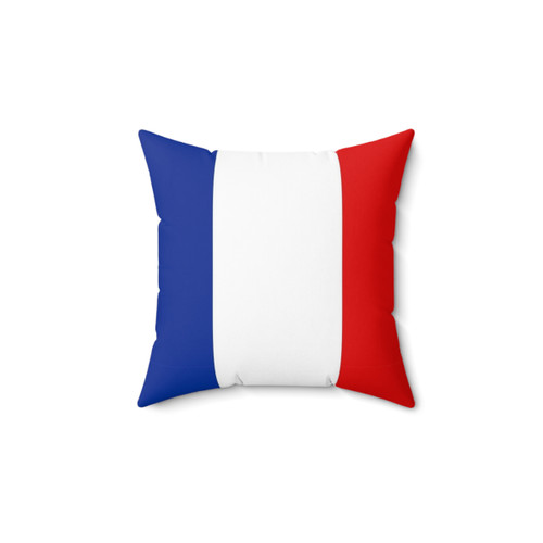 France Flag Decorative Pillow