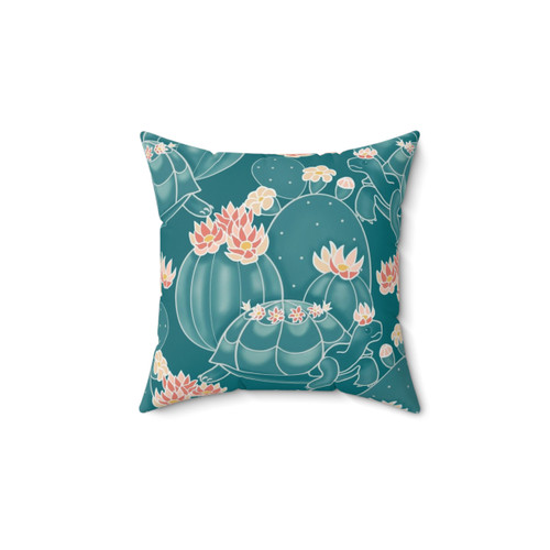 Tortoise Patterned Throw Pillow