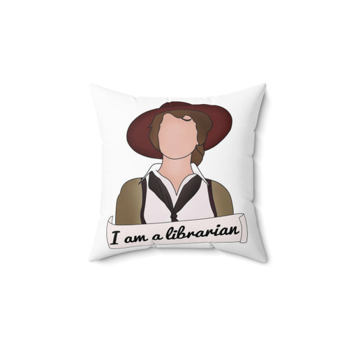 The Mummy Librarian Pillow