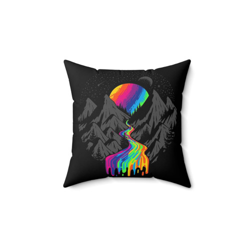 Cosmic River Pillow - Space-Themed Bedding
