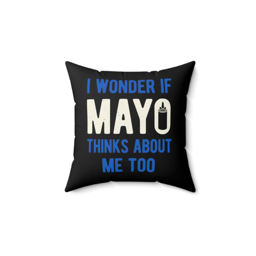 Funny Mayonnaise Condiment Pillow