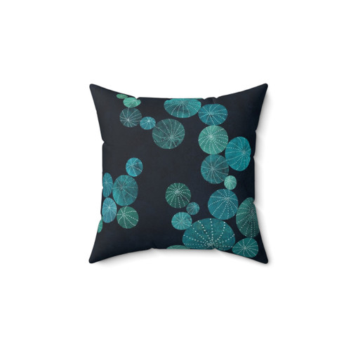 Turquoise Cactus Field Throw Pillow
