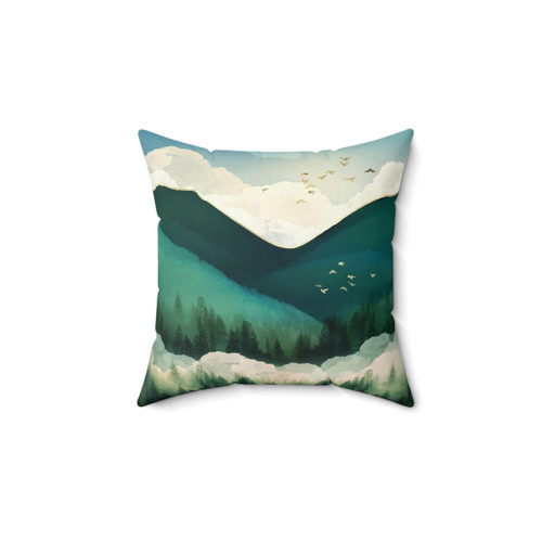 Emerald Hills Landscape Pillow