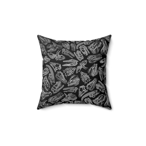 Paleontology Dream Pillow with Dinosaur Fossils