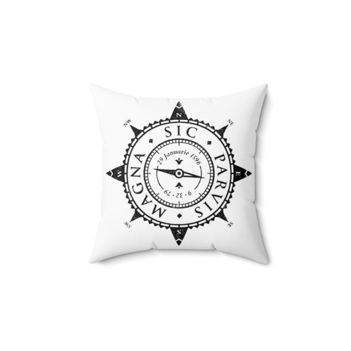 Uncharted Adventure Black Pillow