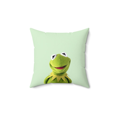 Kermit the Frog Themed Decorative Pillow