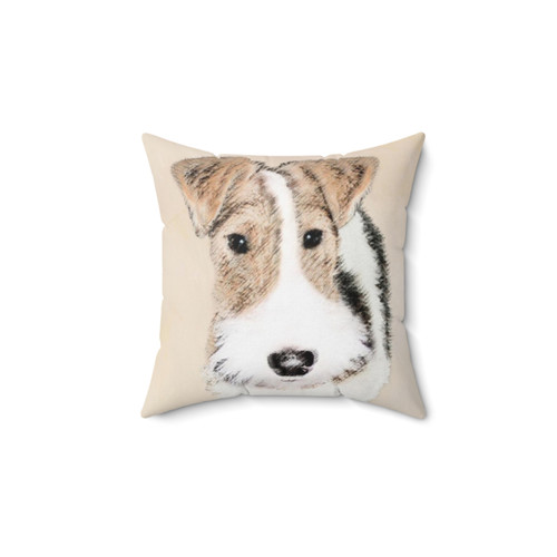 Wire Fox Terrier Dog Pillow