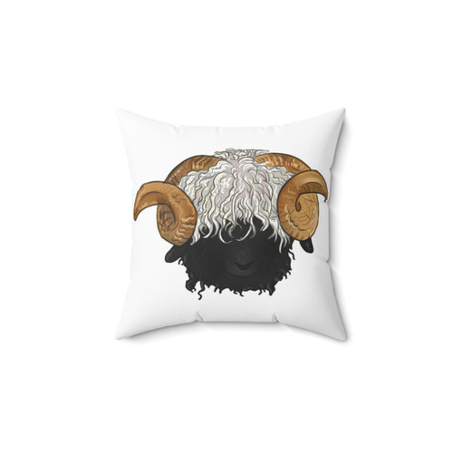 Valais Blacknose Sheep Pillow - Soft and Cozy Farm Decor