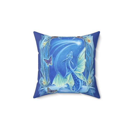 Fantasy Baby Dragon Decorative Pillow