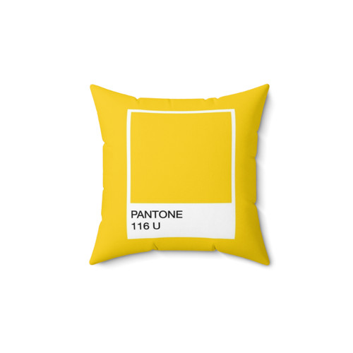 PANTONE Yellow Minion Pillow