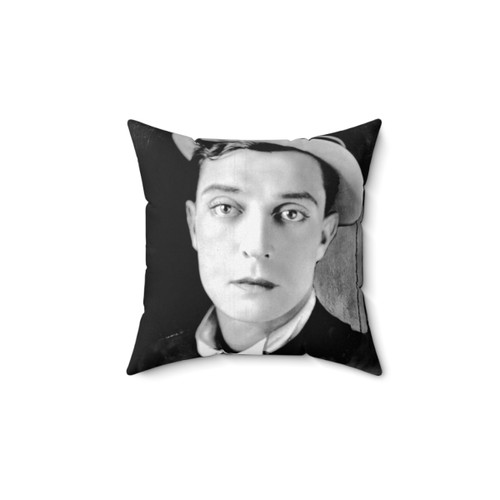 Buster Keaton Vintage D13 Pillow