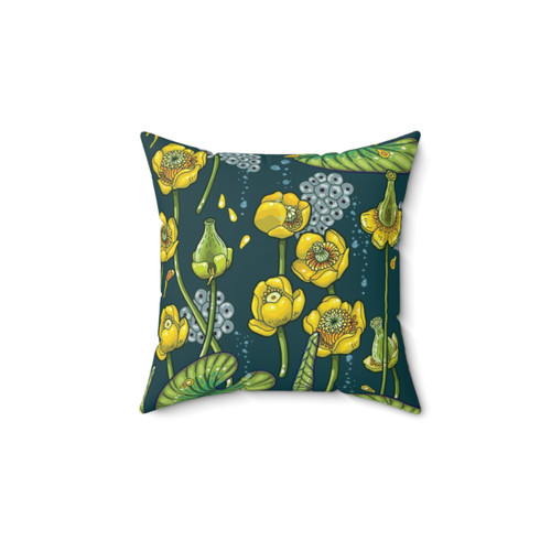 River of Mystery Nature-Inspired Pillow