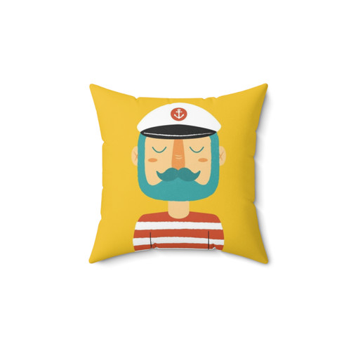 Nautical Sailor Themed Decorative Pillow