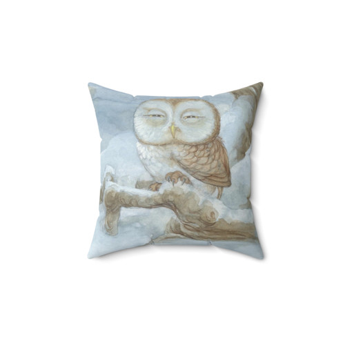 Sleepy Owl Pillow - Feather Filled Sleep Support