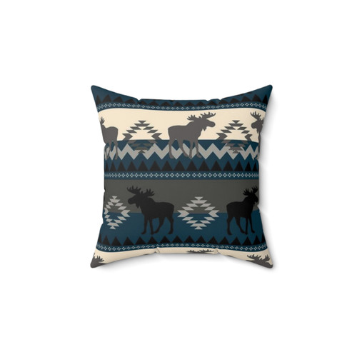Moose Design Decorative Pillow
