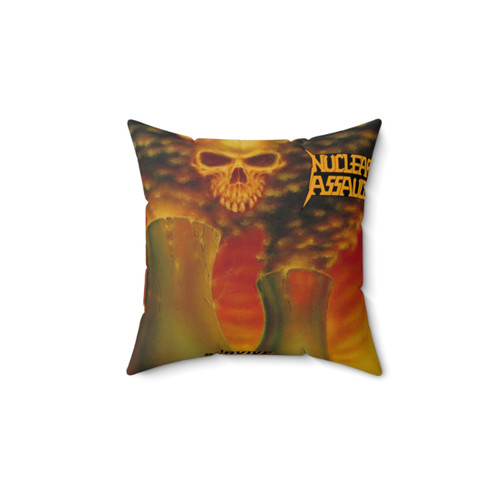 Nuclear Assault Thrash Metal Band Survive Album Pillow