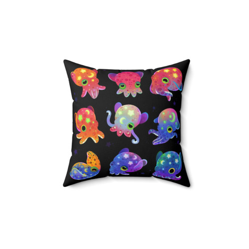 Bobtail Squid Decorative Pillow
