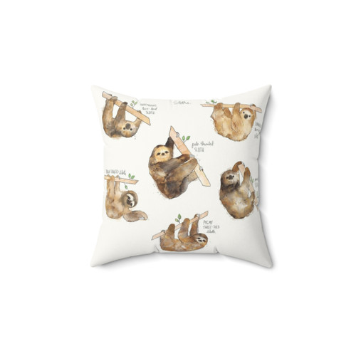 Soft and Cuddly Sloth Pillow
