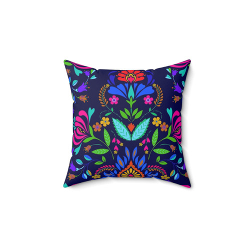 Mexican Folk Pattern Pillow
