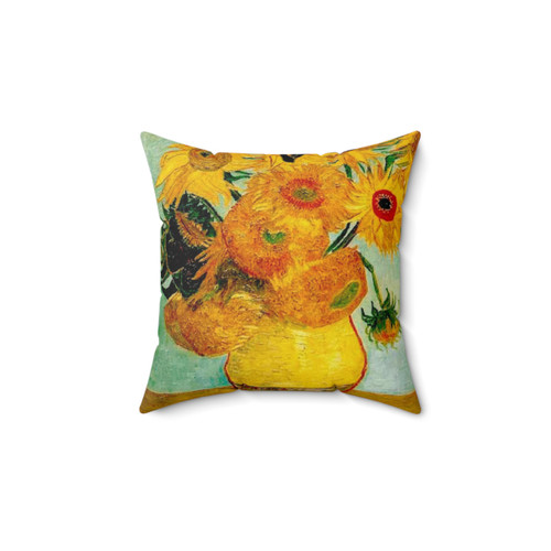 Sunflowers Pillow by Vincent van Gogh