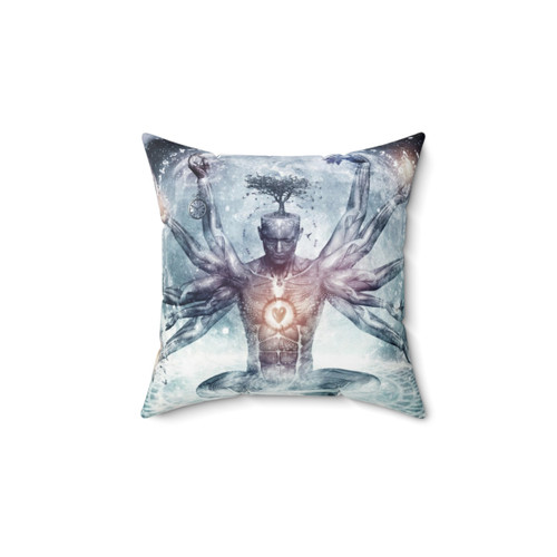The Neverending Dreamer Pillow - Surreal Meditation Cushion