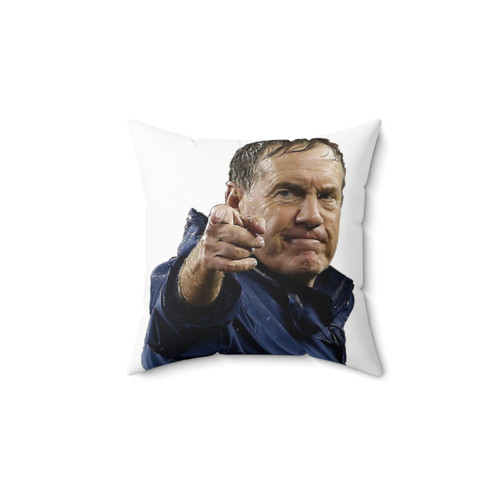 Bill Belichick Football Coach Pillow