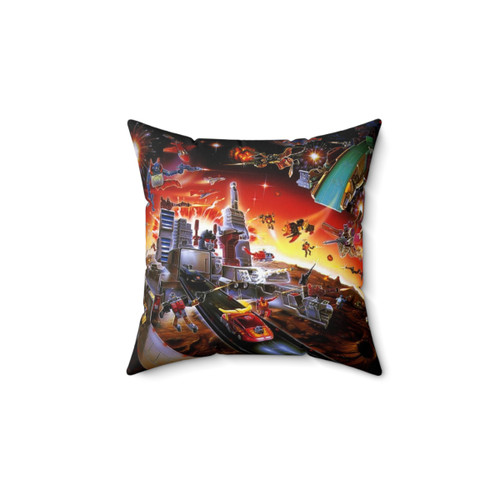 Transformers 1986 G1 Boxart Pillow