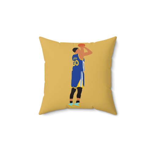 Stephen Curry Jumpshot Pillow - Soft Basketball Bedding