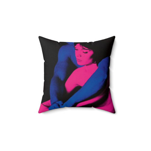 TV Girl Who Really Cares Decorative Throw Pillow