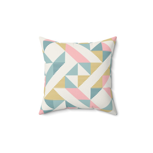 Retro Geometric 10" Pillow