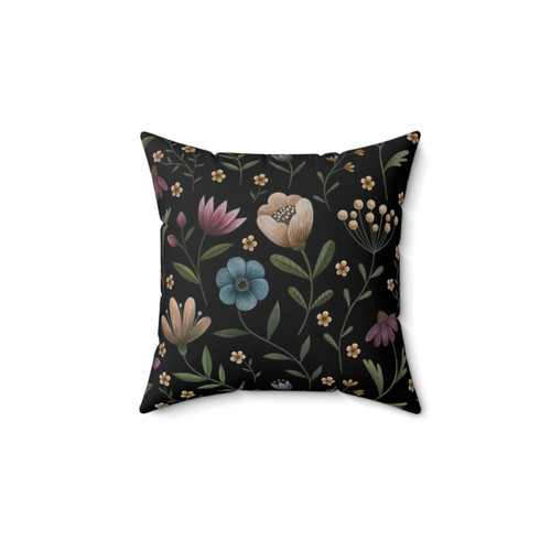 Secret Garden Floral Botanical Pillow