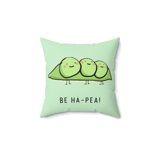 Cute Pea Shaped Pillow for Optimistic and Cheerful Decor