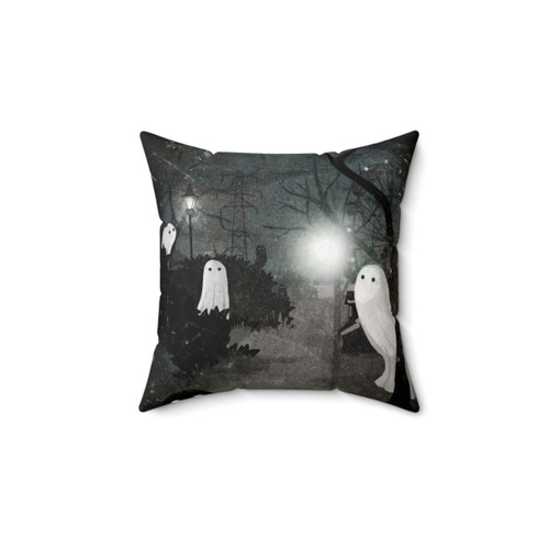 Twilight Ghosts Decorative Pillow