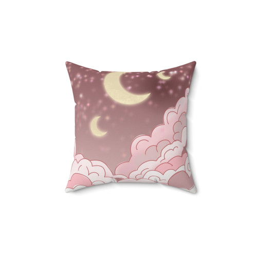 Pink Cloud Nap Pillow - Soft Fantasy Bedding Decor
