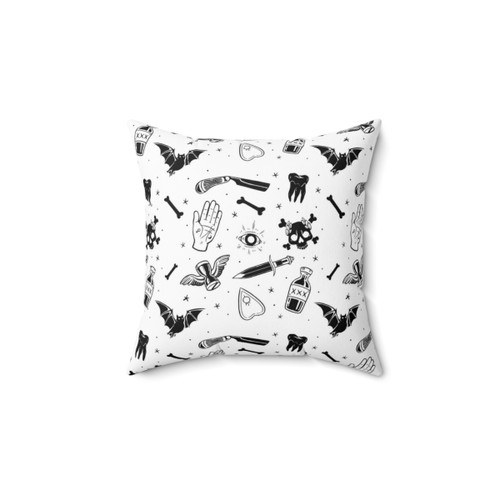 Macabre Halloween Decorative Throw Pillow