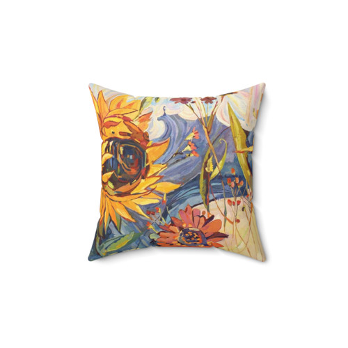 Summer Sun Flower Pillow